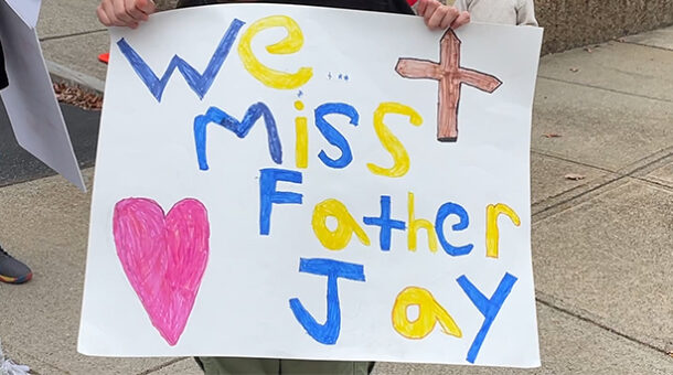 Diocese Provides Update on Pastor Placed on Leave; Church Community Rallies in Support